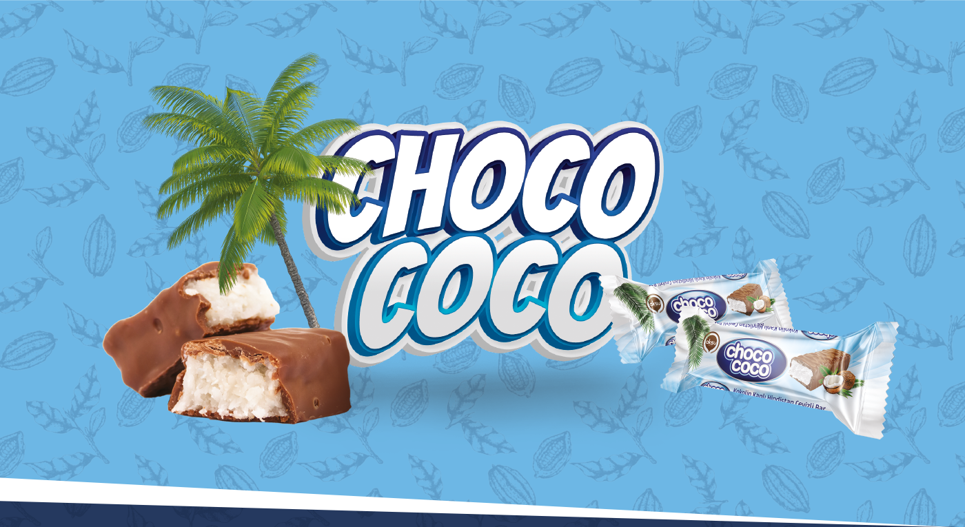 3d modeling chocolate Coconut Packaging product design  Tropical