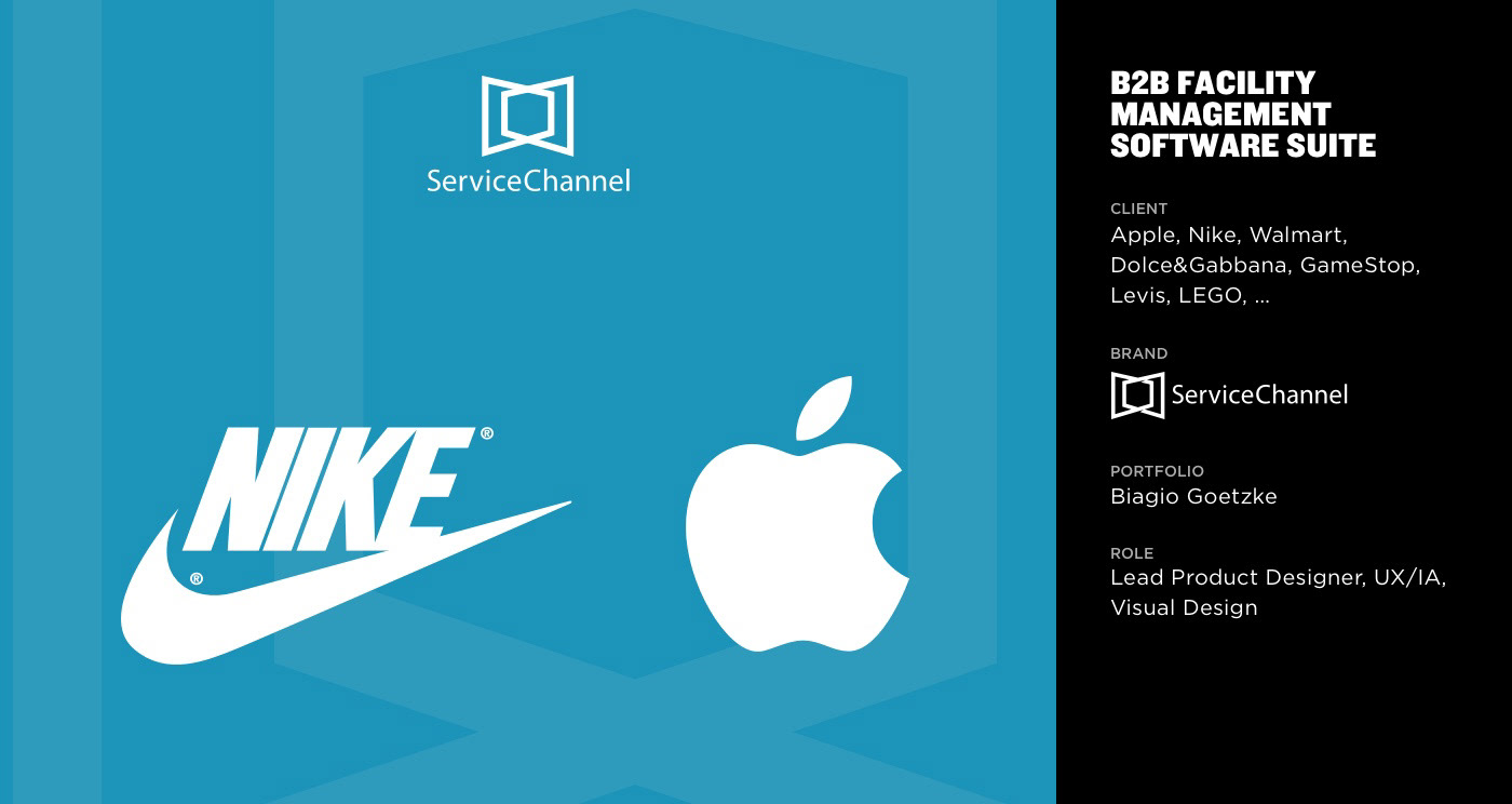 b2b SAAS facility management apple Nike walmart software product design  visual design wireframes