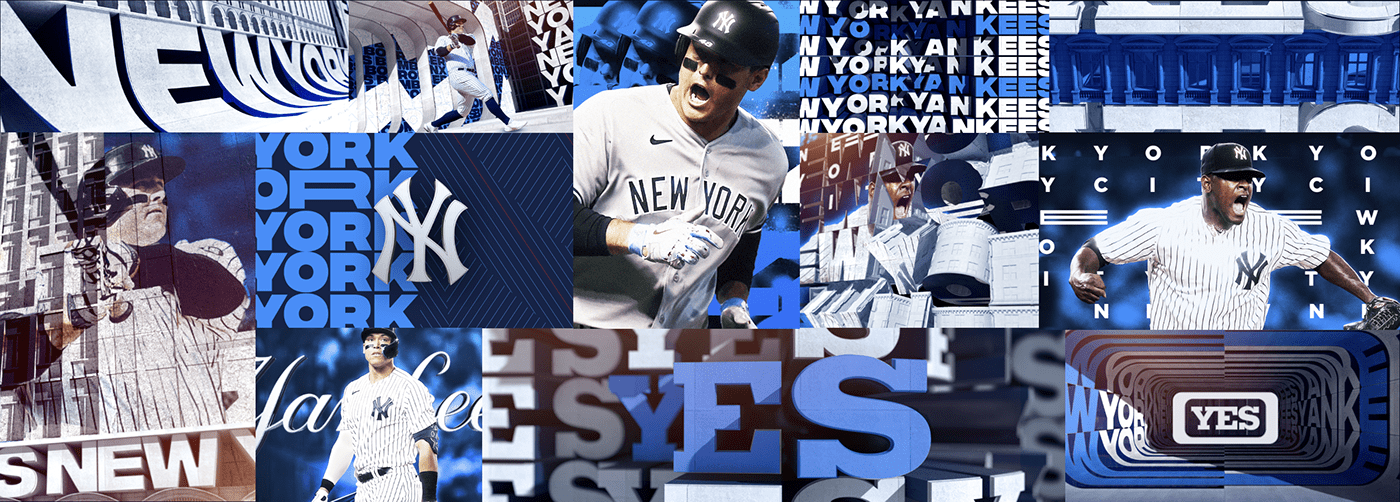 yankees baseball sports motion graphics  YES Network yes New York Sports Motion Graphics