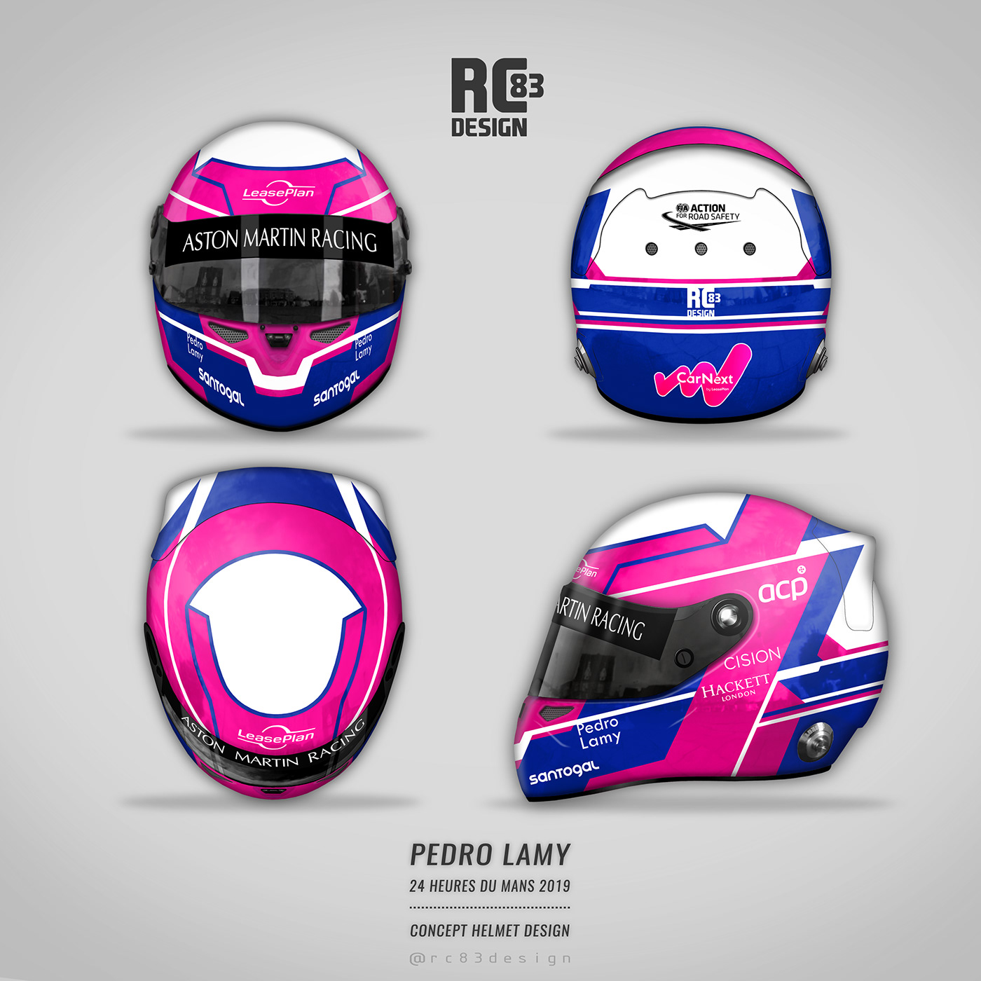 Helmet helmet design concept helmet concept design graphic design  pedro lamy motorsports Formula 1 formula one rc83design
