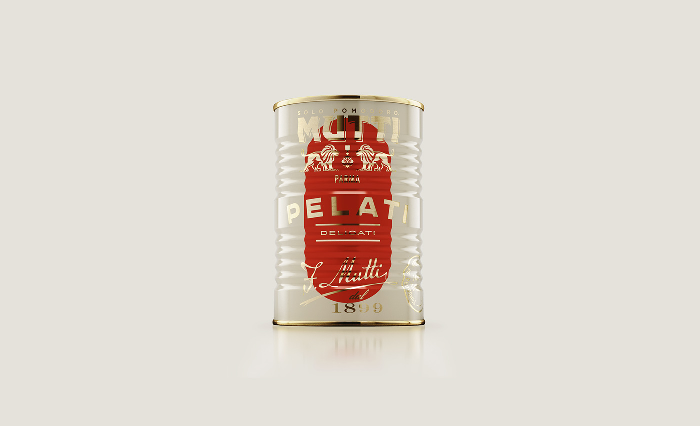 Packaging luxury Tomato tin can pattern typography   design gold graphic design  print
