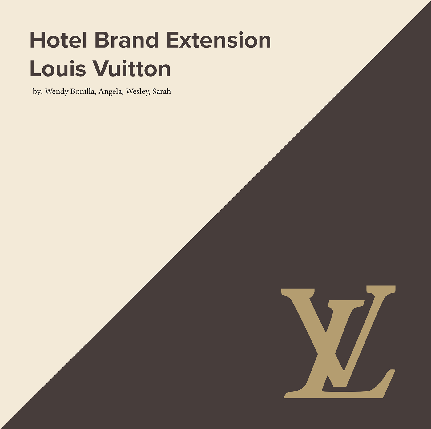 Brand Extension for Louis Vuitton on Behance