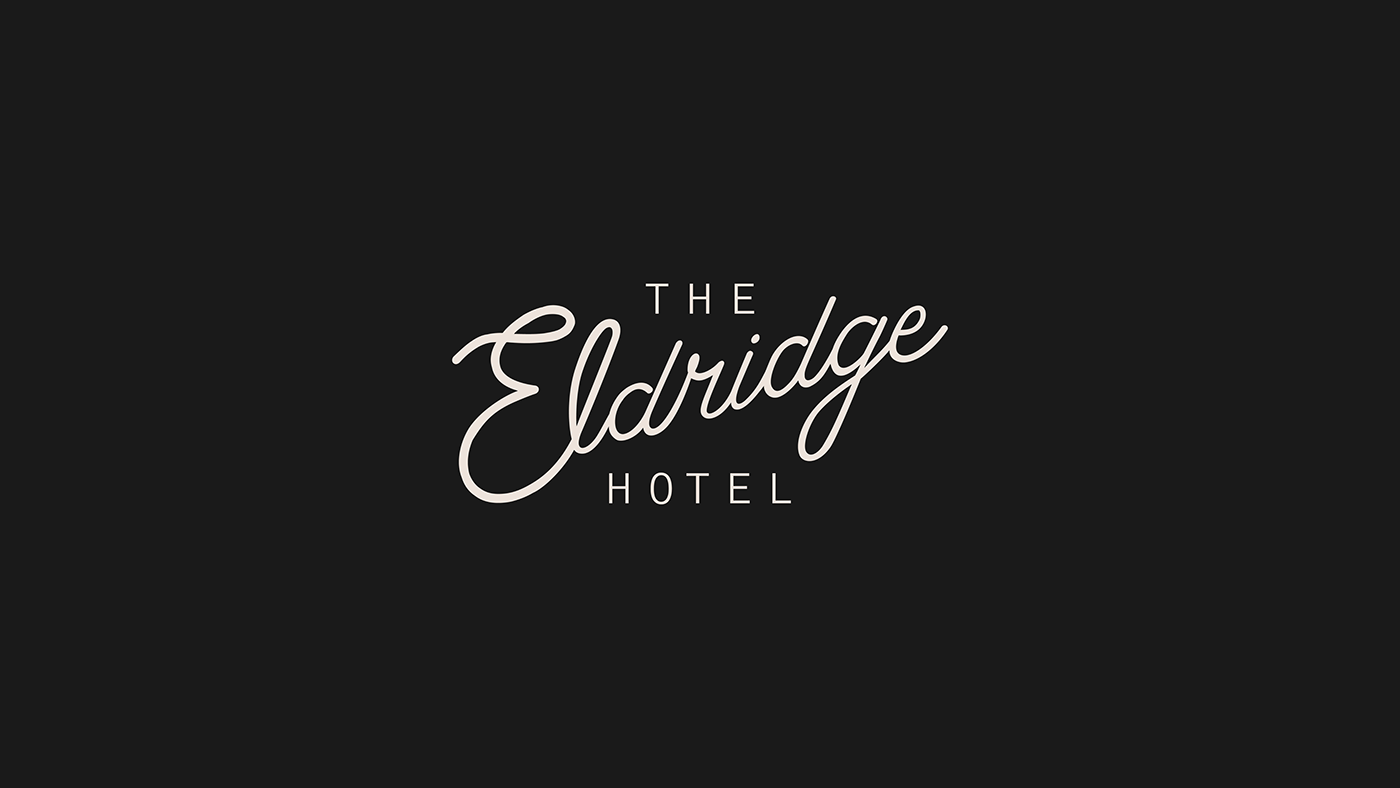 brand identity branding  hotel typography  