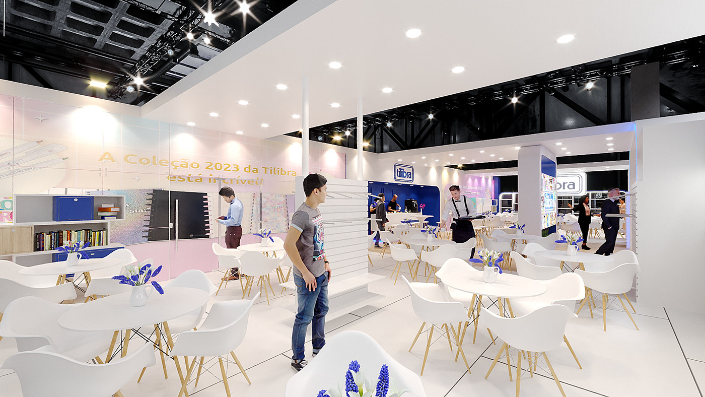 Exhibition  Stand Exhibition Design  booth exhibition stand 3D architecture corona 3ds max Render