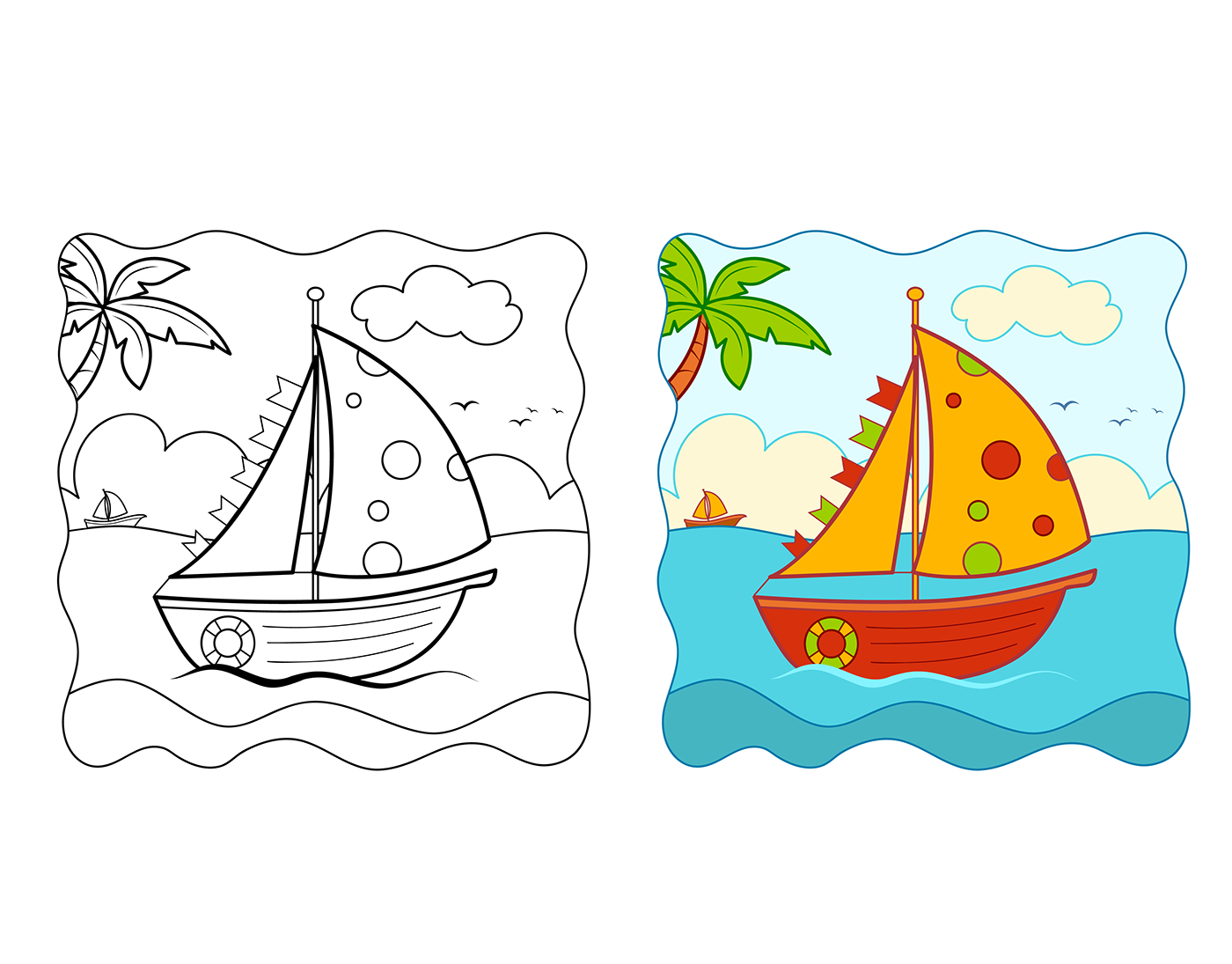 coloring book Coloring Book For Kids Drawing  ILLUSTRATION 