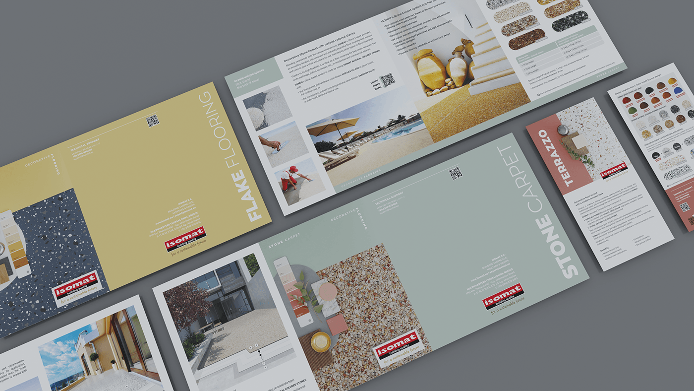 decorative brochure design brochure InDesign print editorial design marketing   contstruction