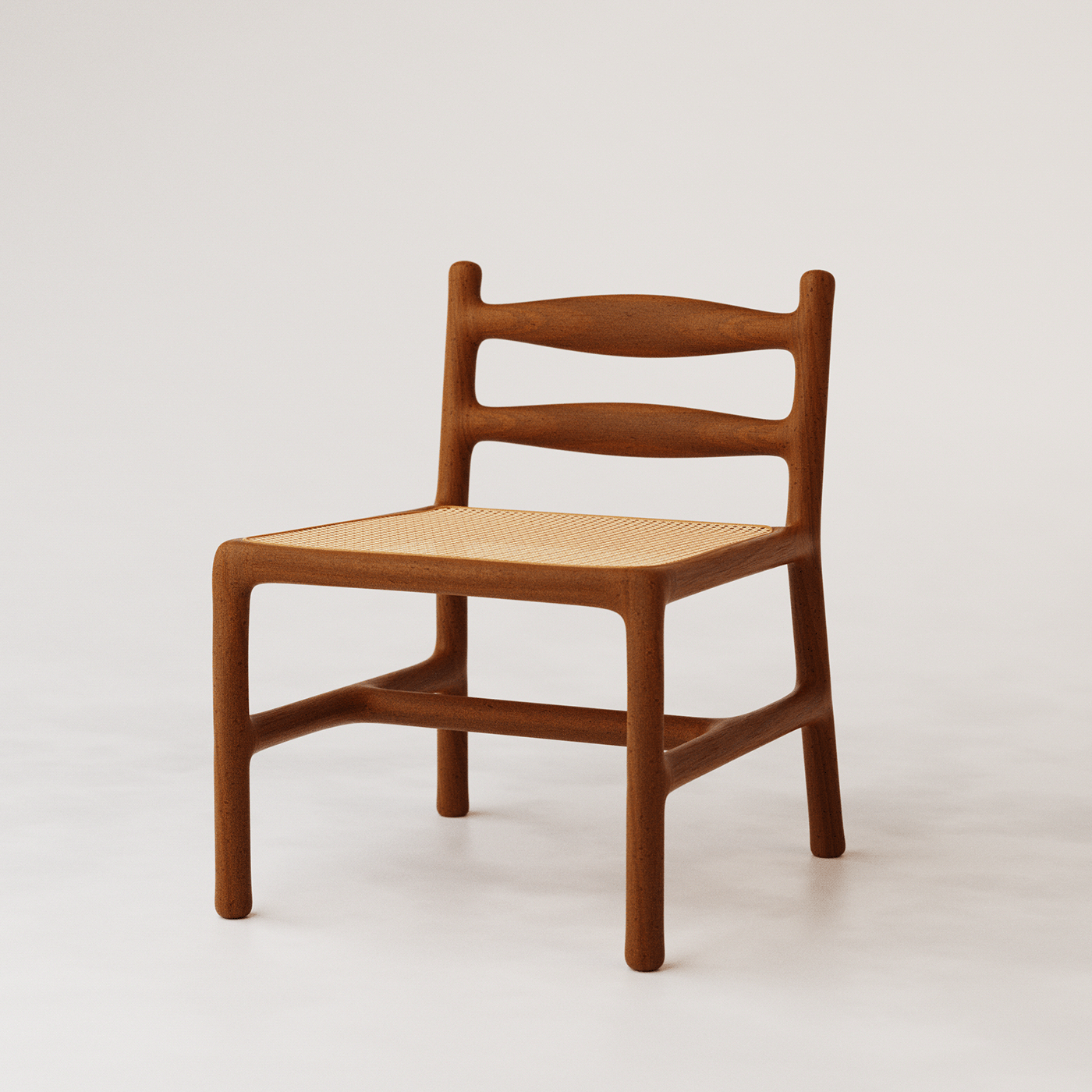 Loungechair chair wood architecture Render interior design  furniture design  furniture modern
