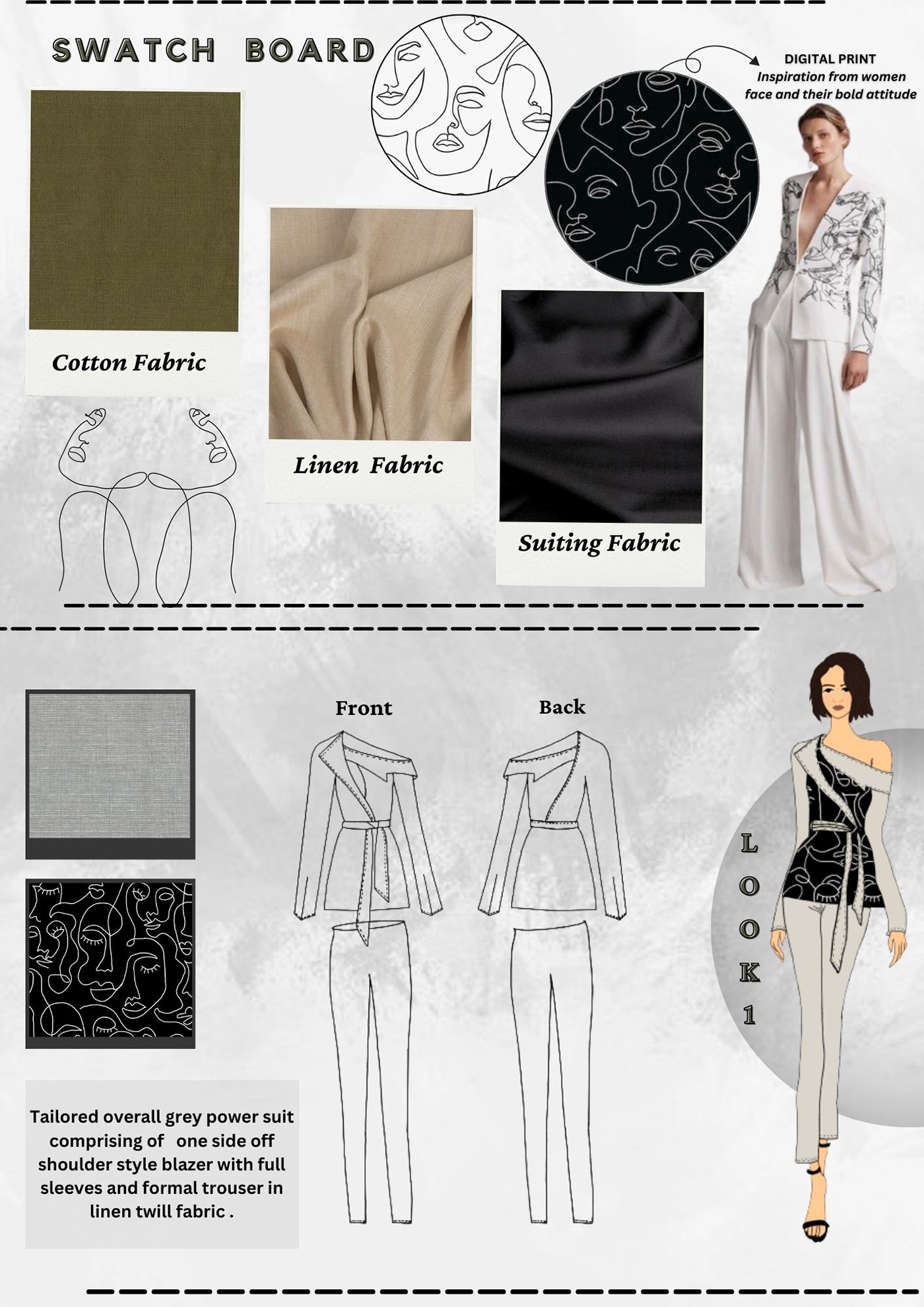 fashion portfolio Collection Fashion  design collection design fashion illustration sketch prints fashion design womenswear