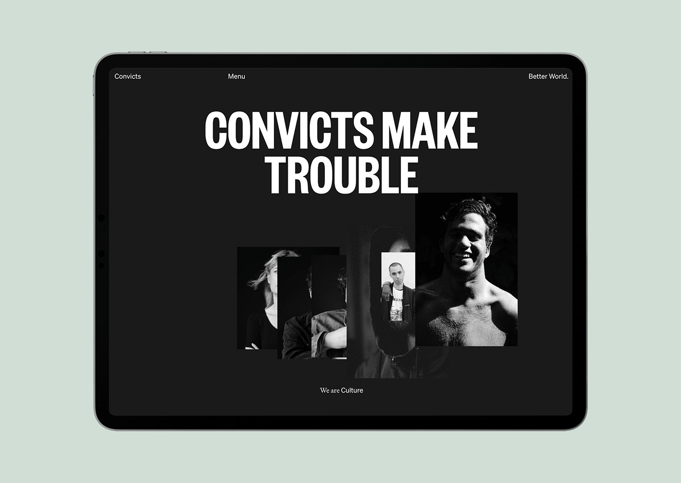 activism grid minimal production company typography   video