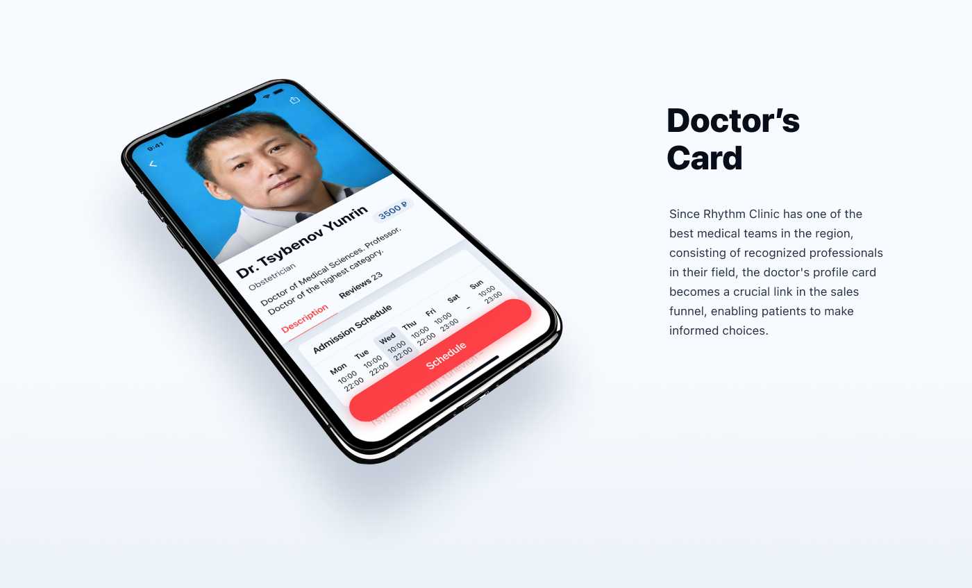 UI/UX iOS App medical Mobile app ui design Health medicine clinic doctor care