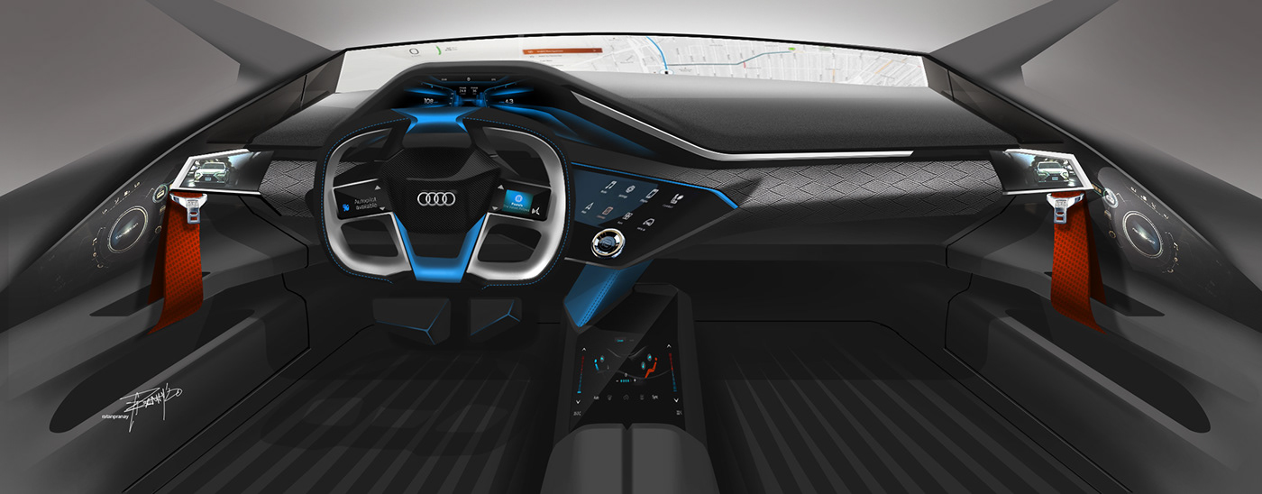 Audi Automotive design car design interior design 