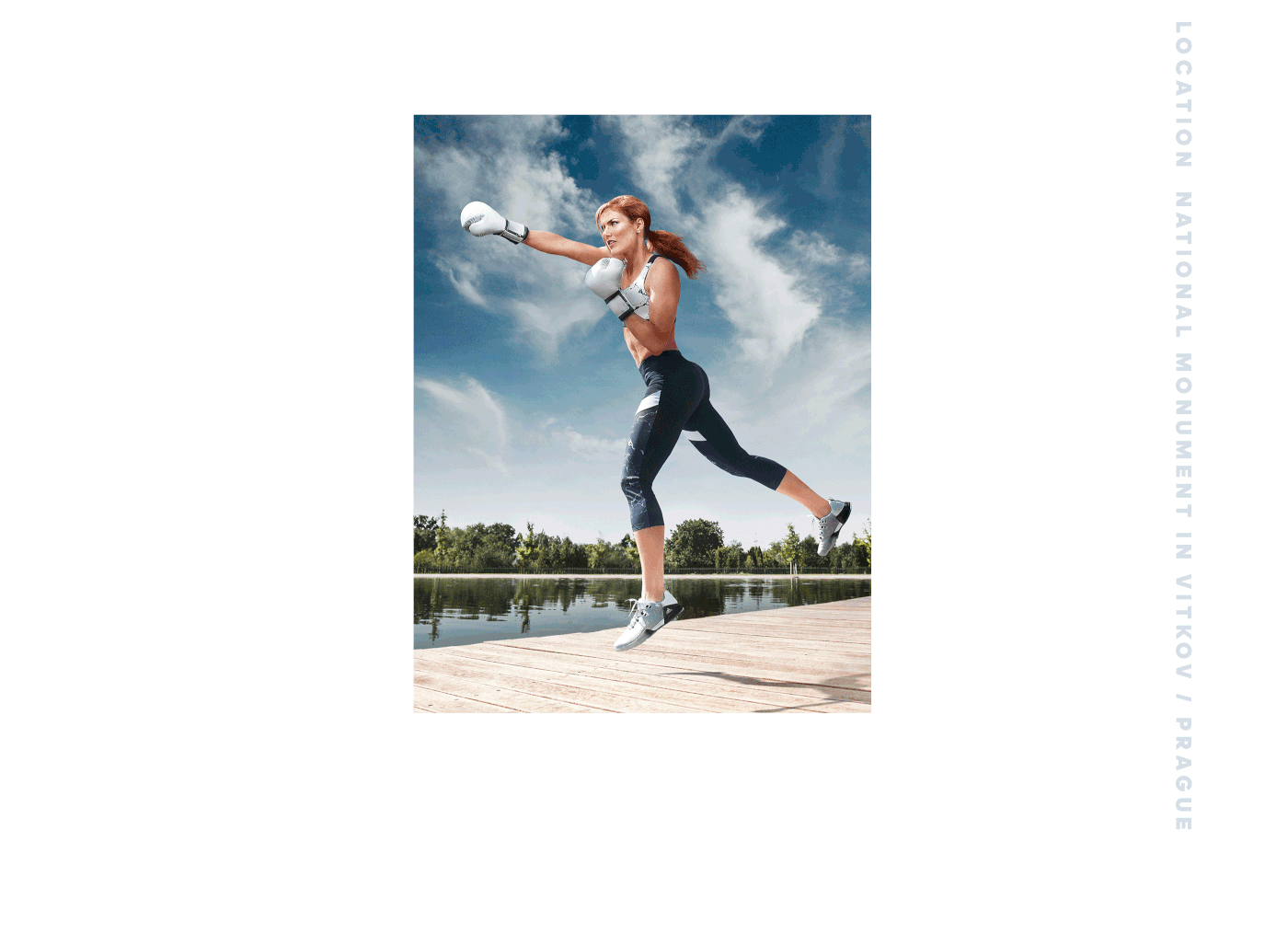 adidas running sport heretocreate koukalova training retouch outfit Fashion  woman