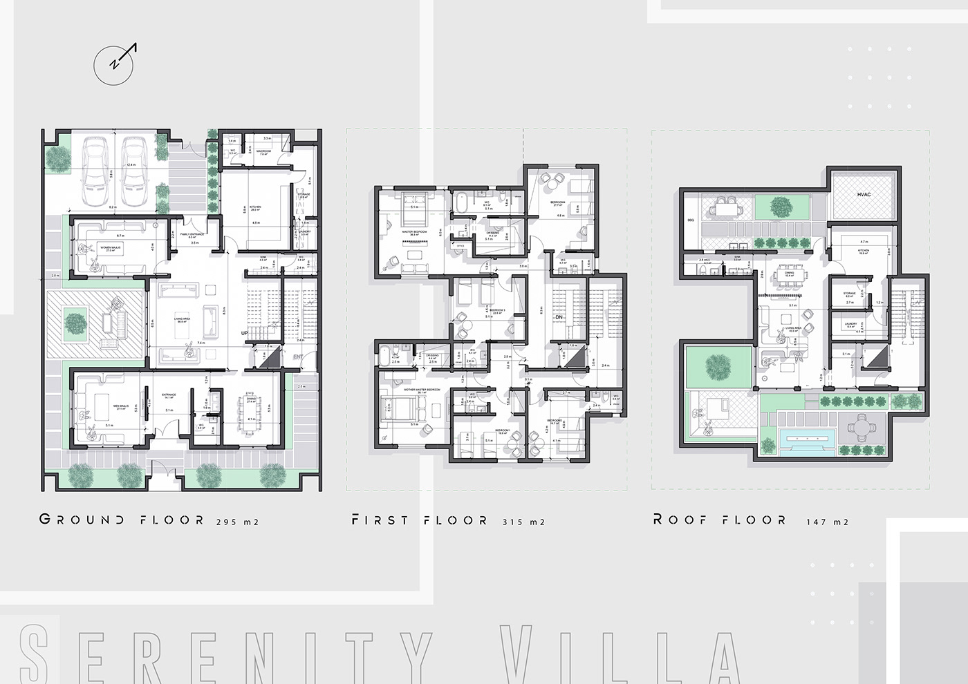 architecture visualization SketchUP exterior design Villa villa design D5 Render architectural design design