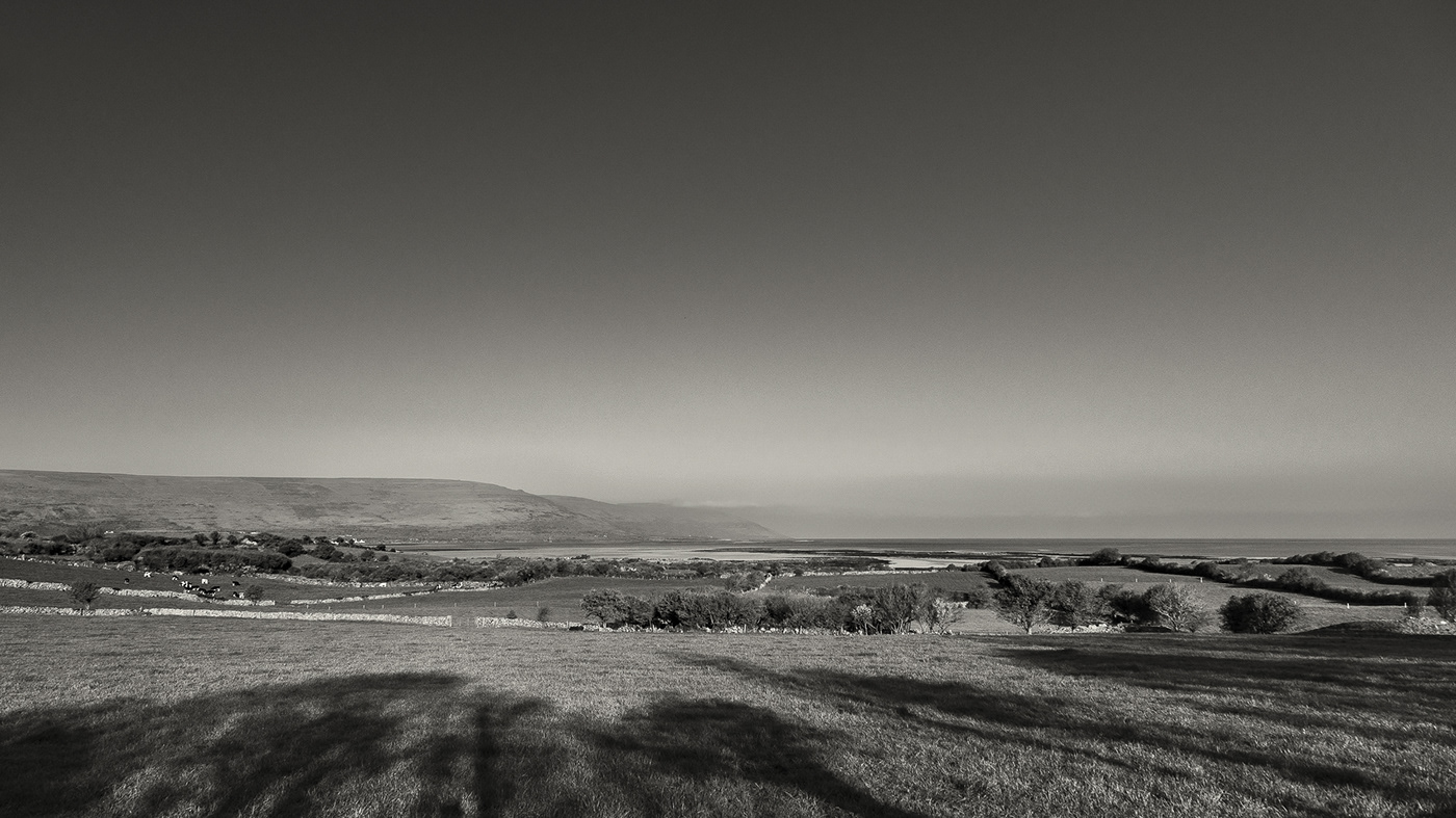 Ballyvaughan/Burren black and white Burren Ireland Landscape Nature west ireland