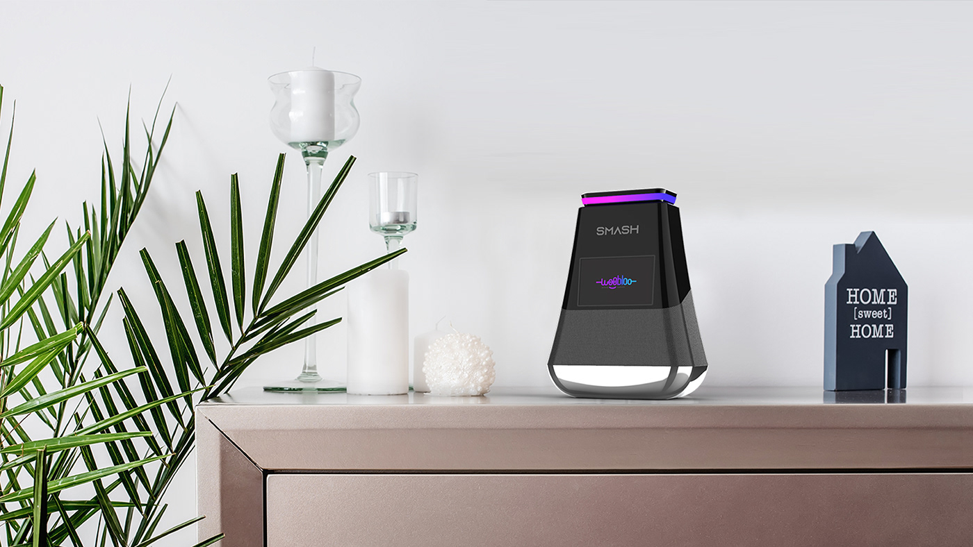 ai Alexa assistance consumer electronics design home industrial design  product design  Smart speaker