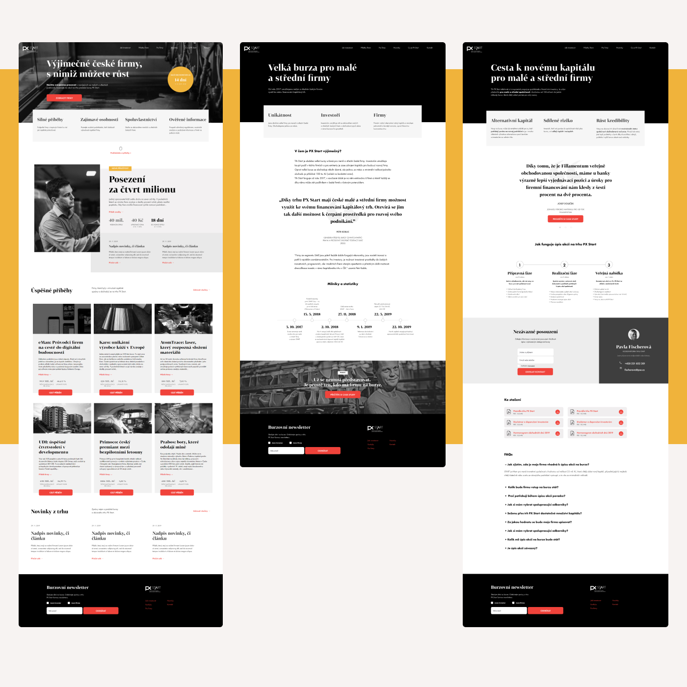 black and white market newspaper print profile serif Startup typography   Website Whitespace
