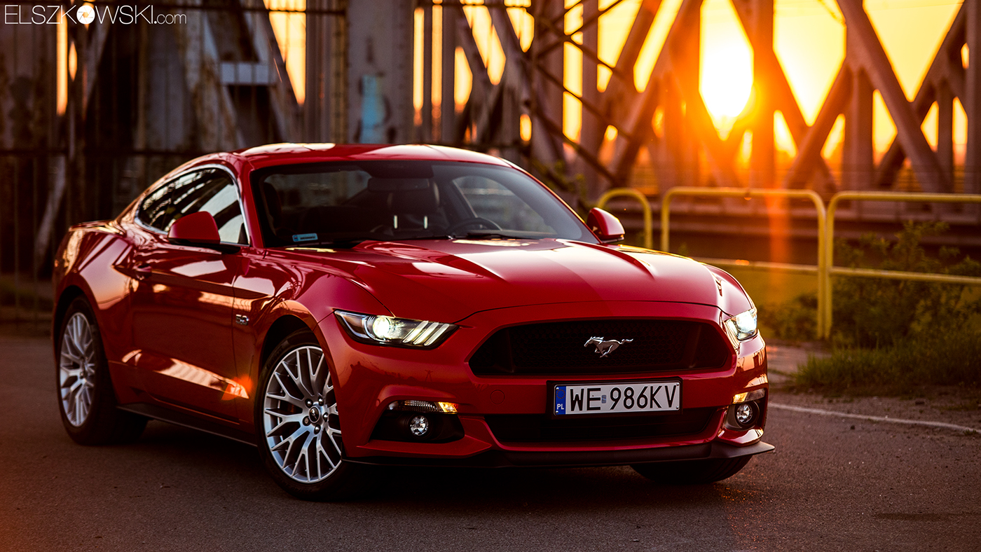 Ford Mustang v8 gt car Photography 