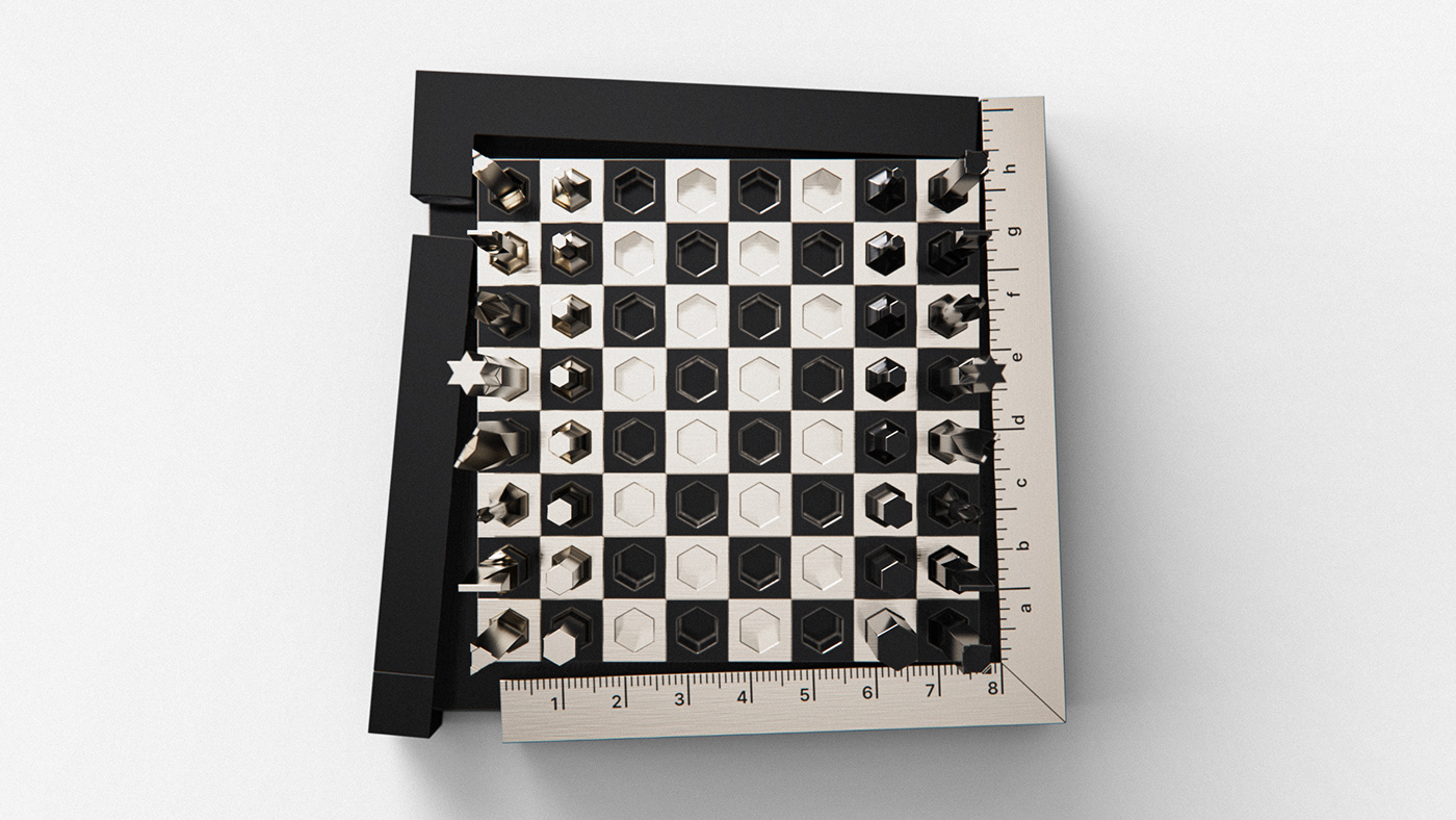 chess concept concept design driver product product design  tool design 3D Render visualization