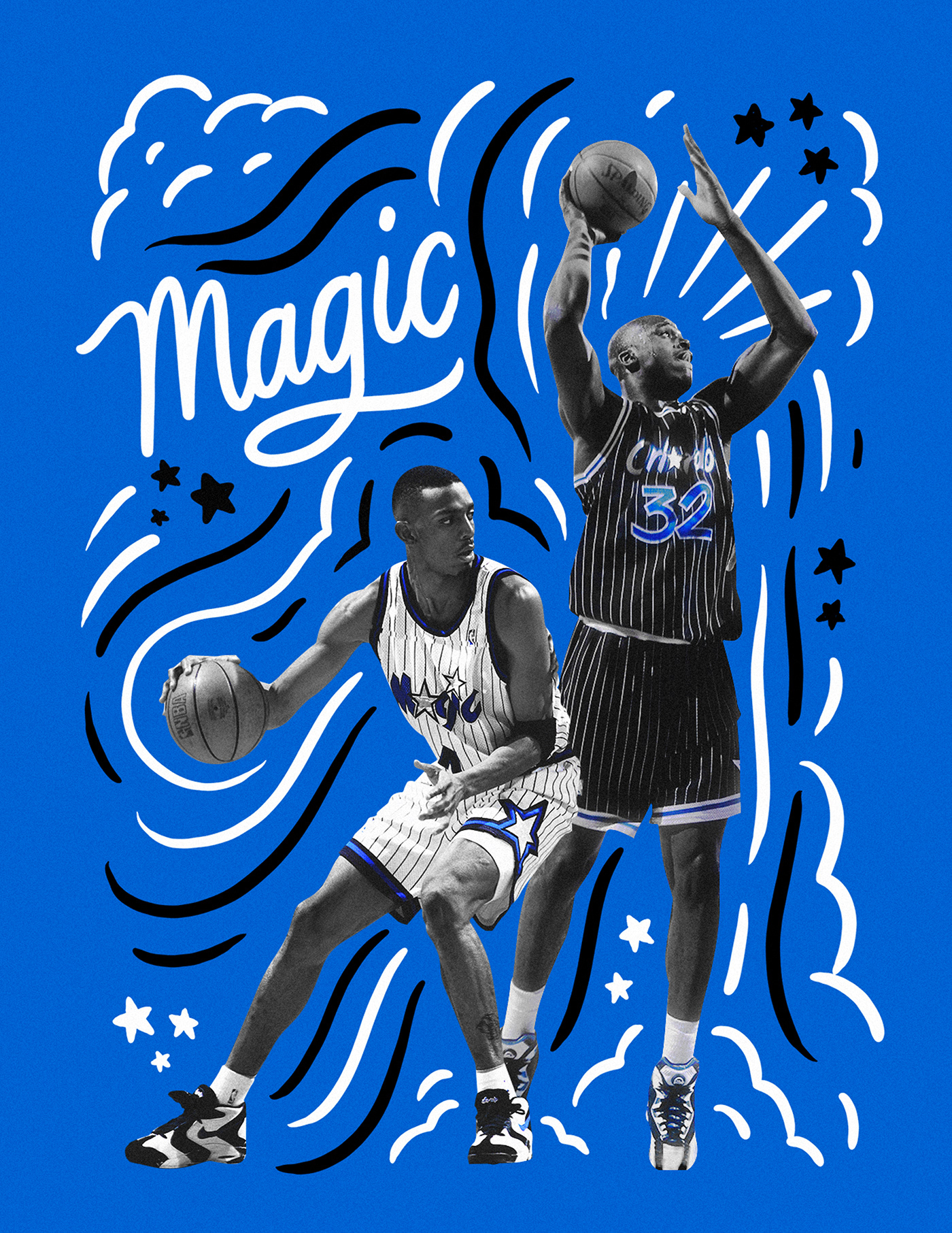 basketball branding  identity logo Magic   orlando Rebrand sports