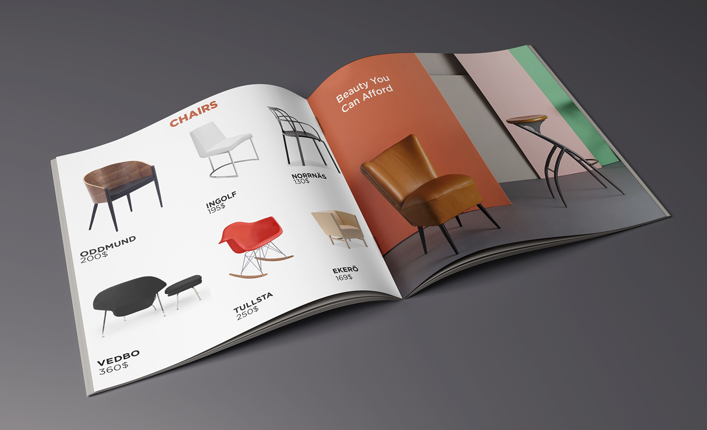 palid oak brochure concept furnuture