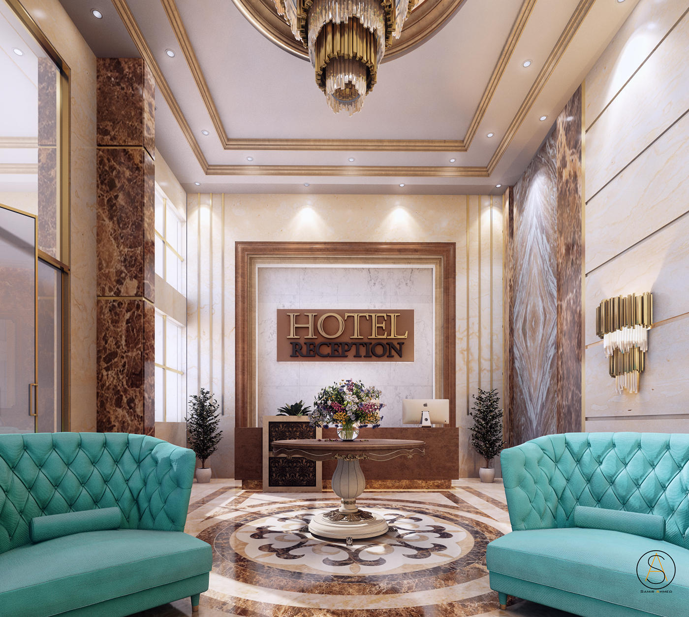 luxury hotel interior design 