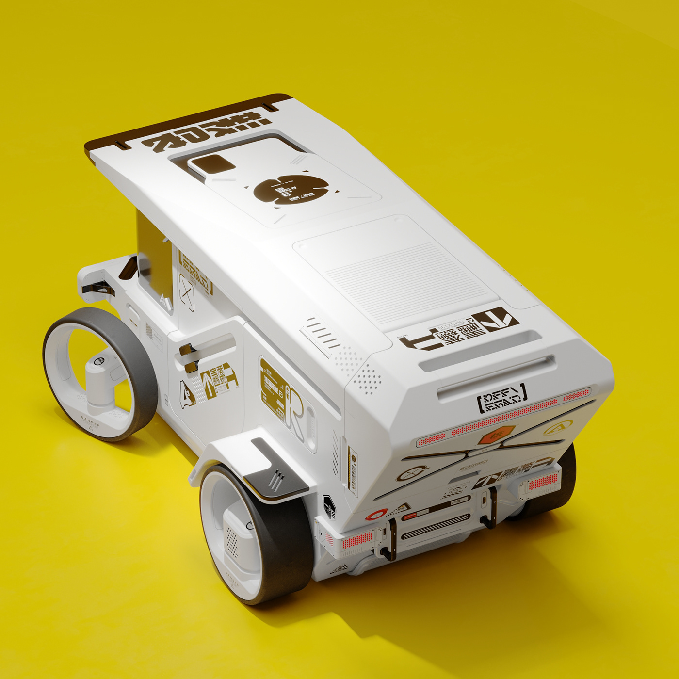 Conceptdesign car Vehicle vehicledesign Scifi scifidesign HardSurface 3D Render corona