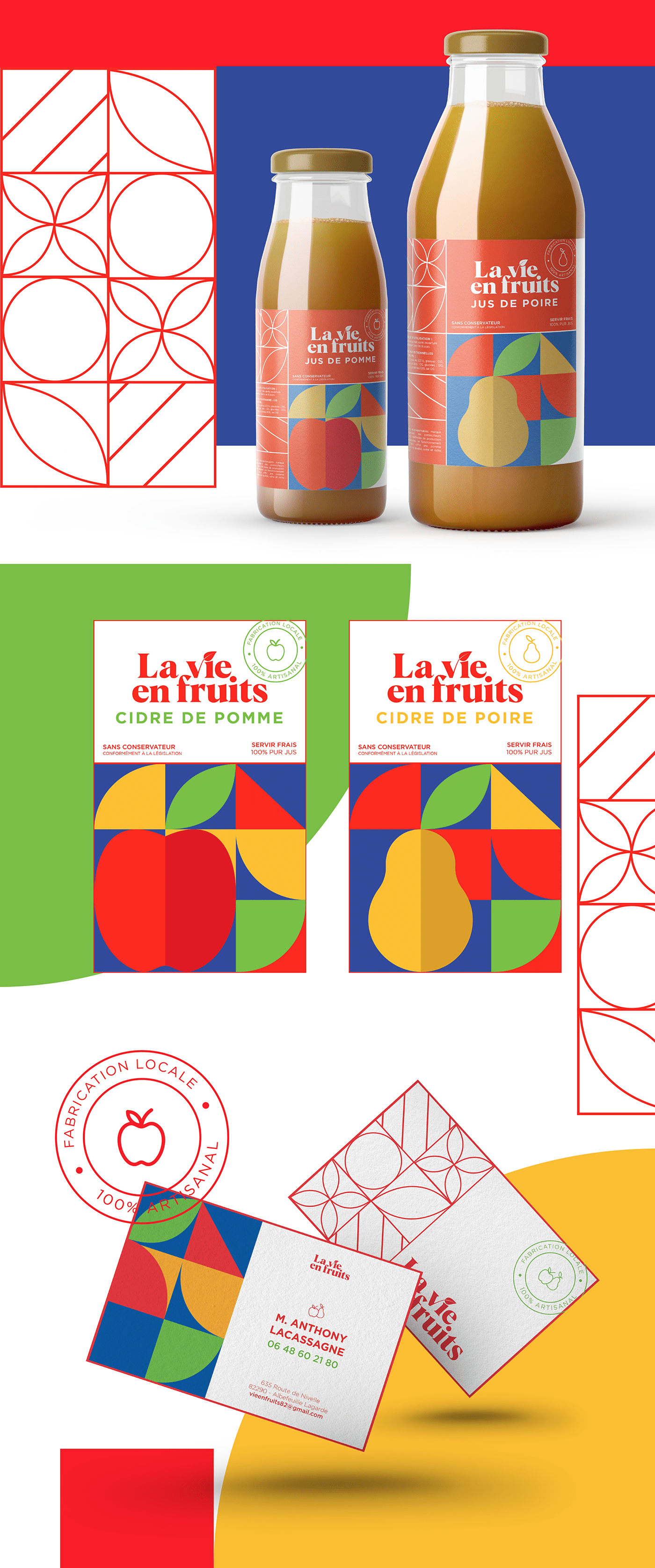 agency communication design fruits green juice logo Pack Packaging YP