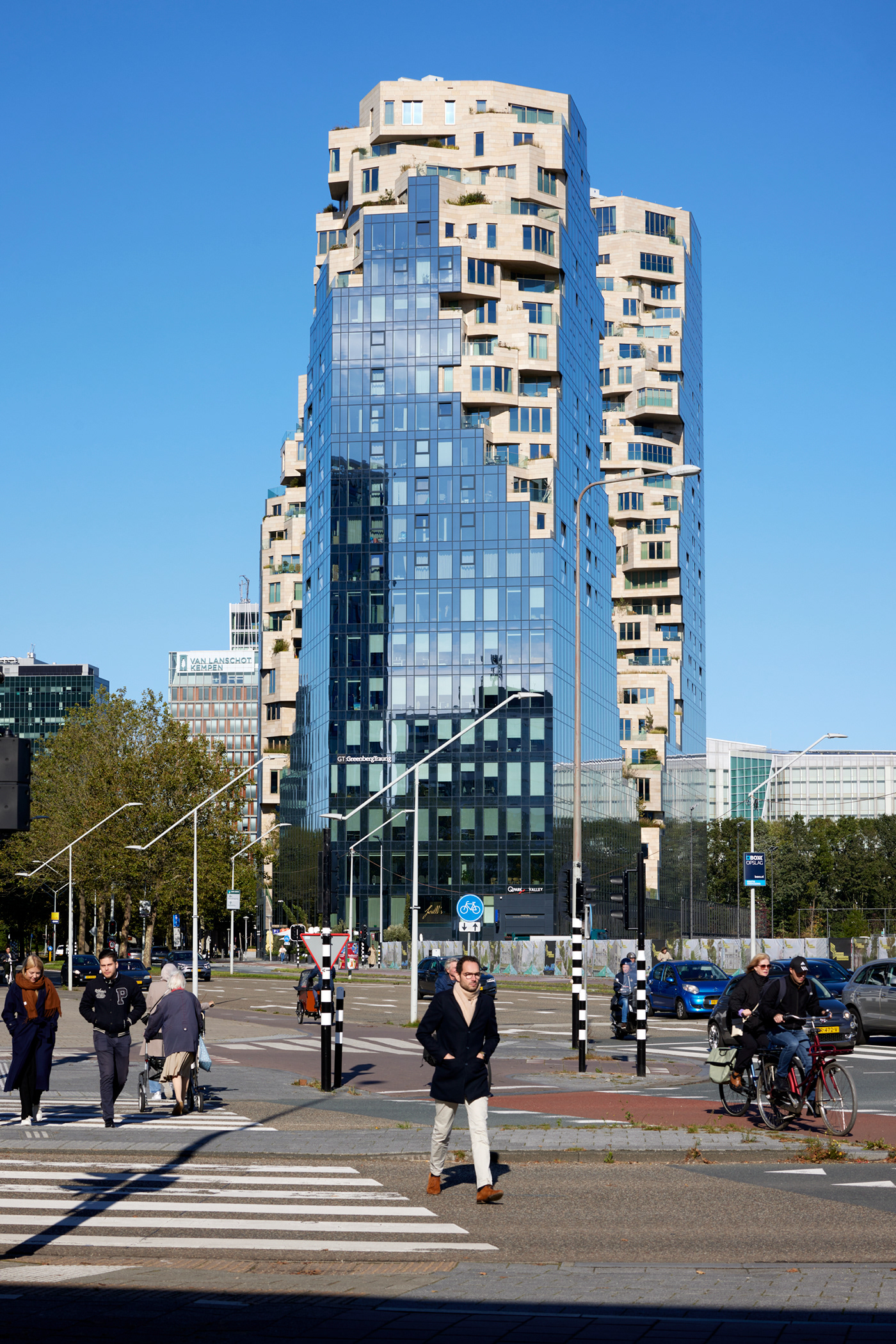 valley amsterdam architecture mixed use zuidas