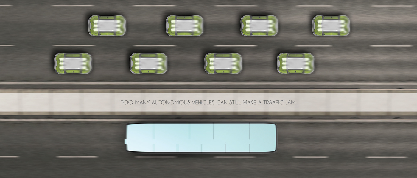 design automotive   automobile transportation car cardesign bus concept rendering Autonomous