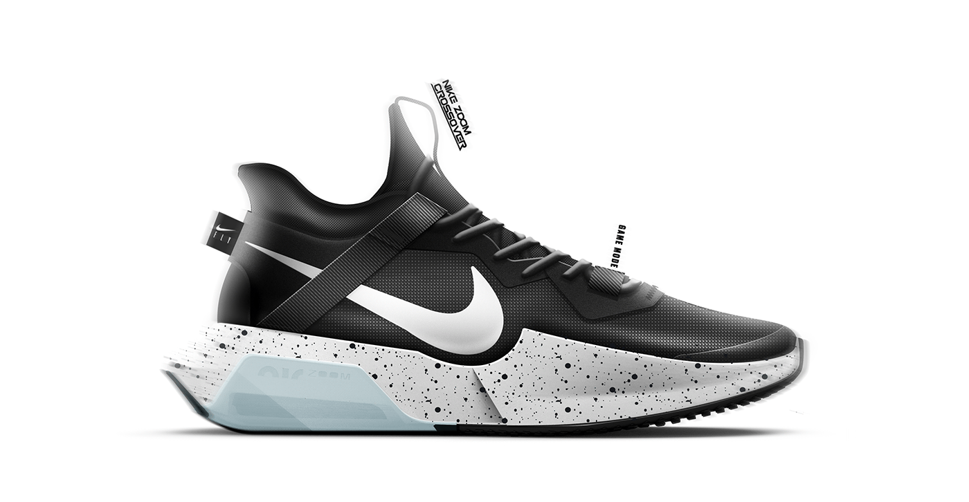 Nike shoes footwear basketball Sports Design
