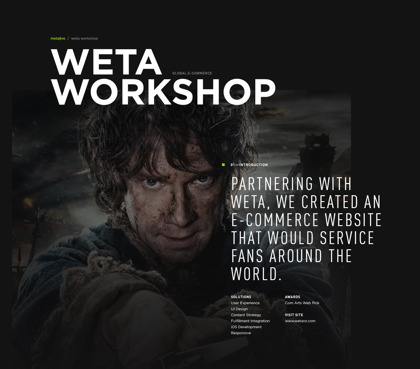 Weta Workshop hobbit Peter Jackson Ecommerce Email