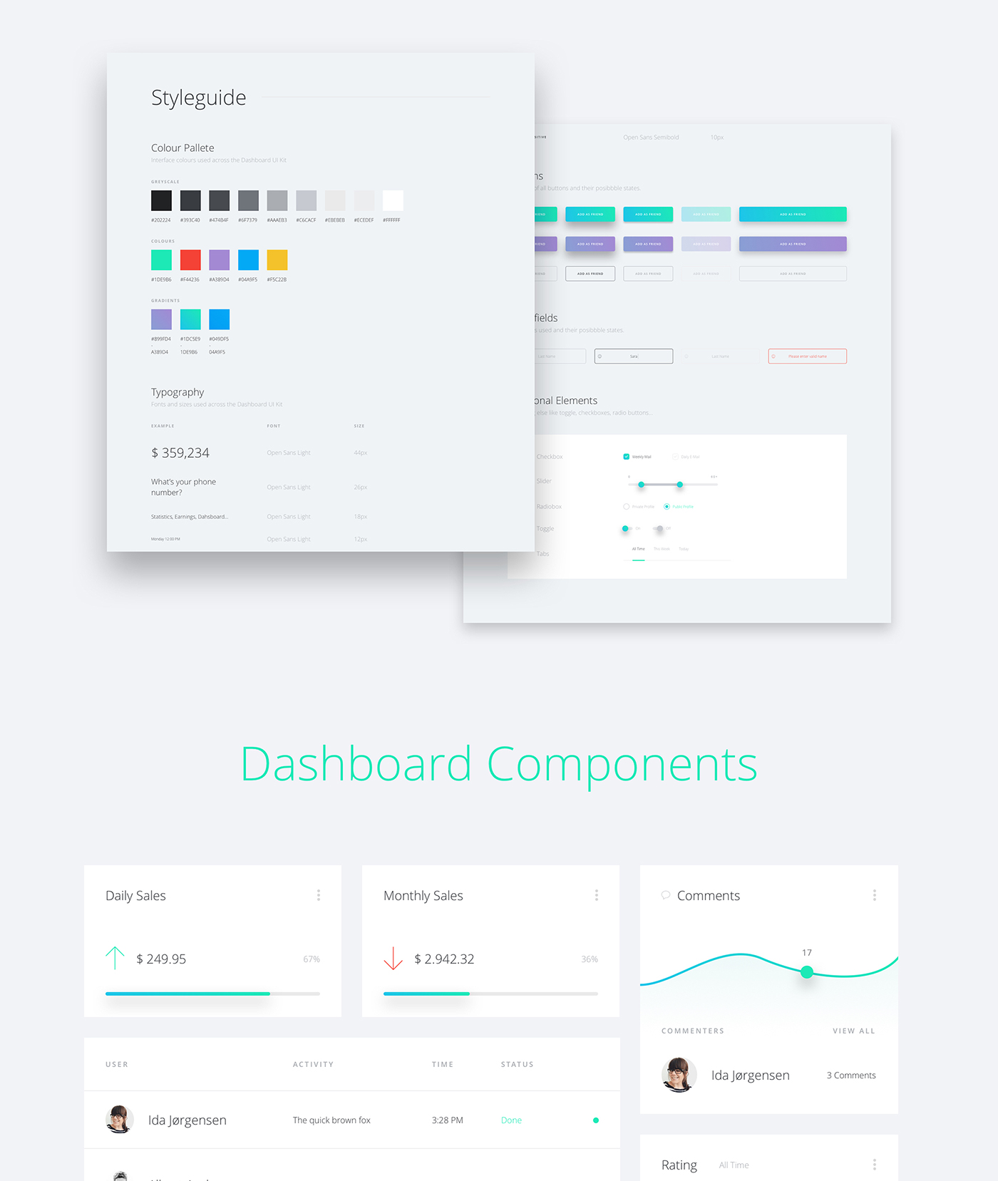 dashboard app UI ux design Web admin panel administration backend components