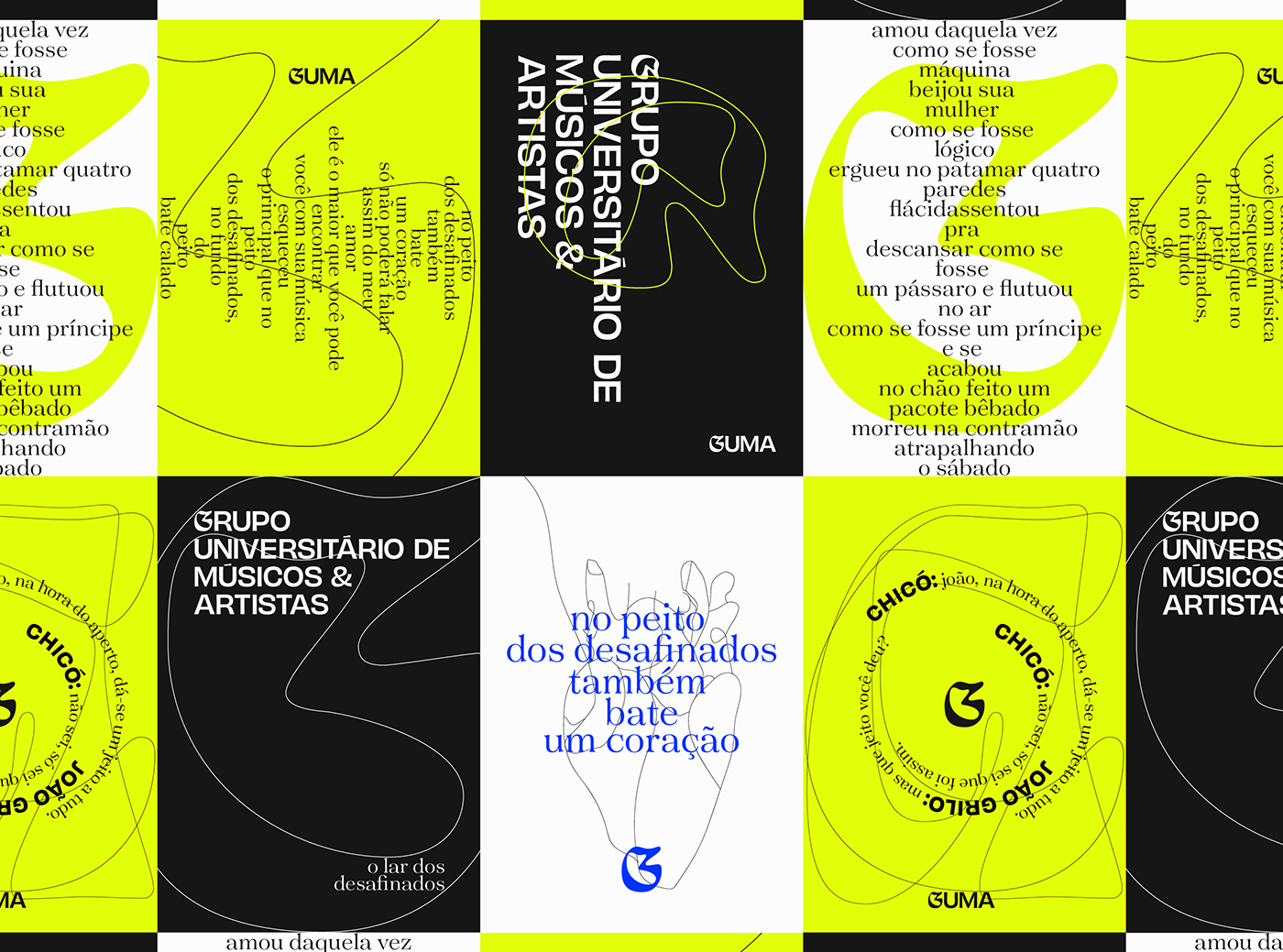 brand branding concert festival identidade visual Logo Design marca music party poster
