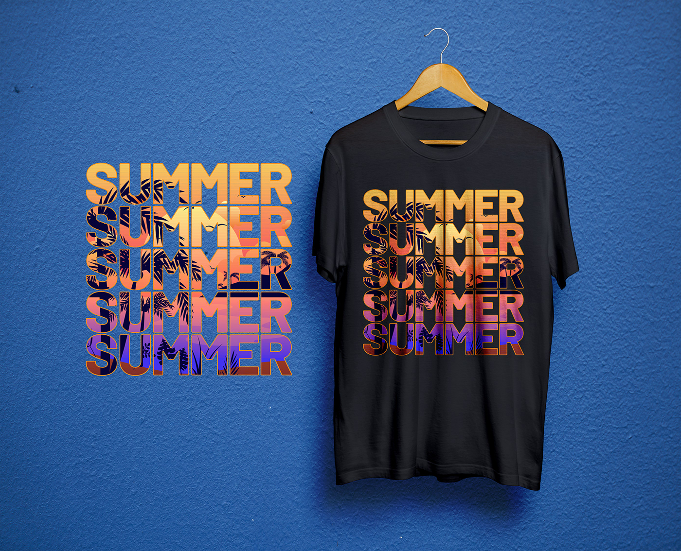 Summer T-shirt Design Bundle on Behance
