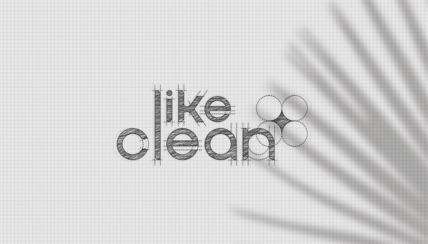brand identity Branding design clean logo cleaning cleaning logo Like logo Logo Design service service logo