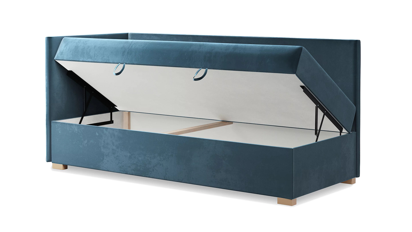 divan sofa bed children bedroom visualization 3D Graphic blender 3d Render rendering furniture 3d packshots cauch