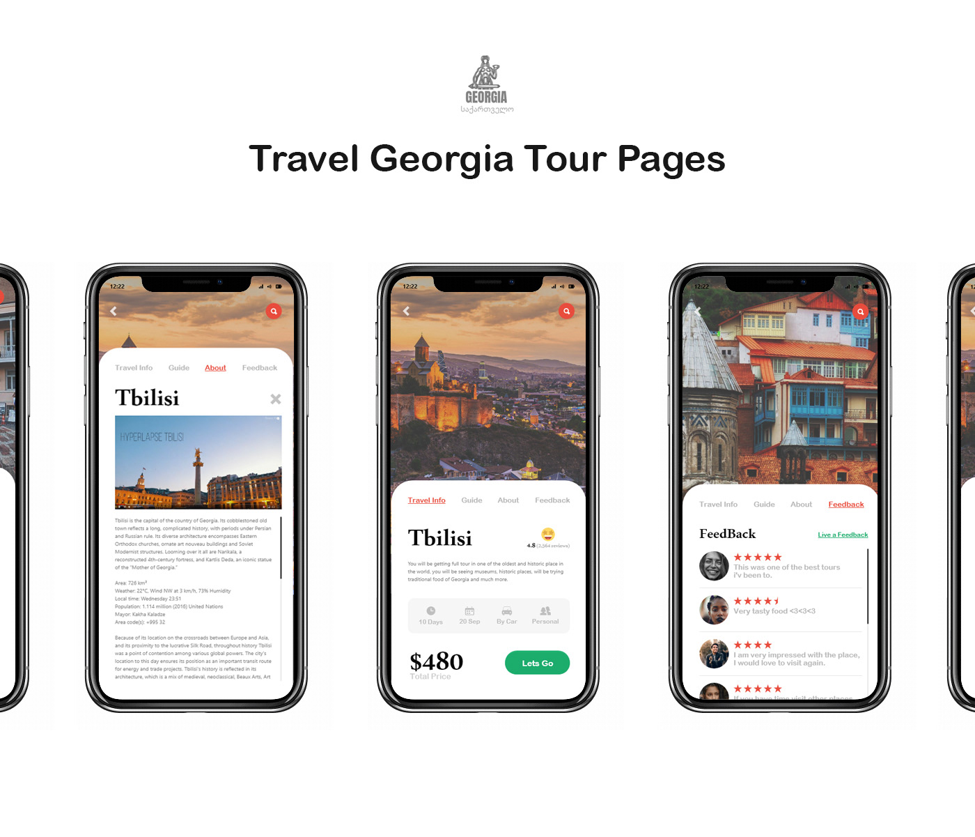app Georgia go Guide lets go tbilisi tour toure Travel Mobile app
