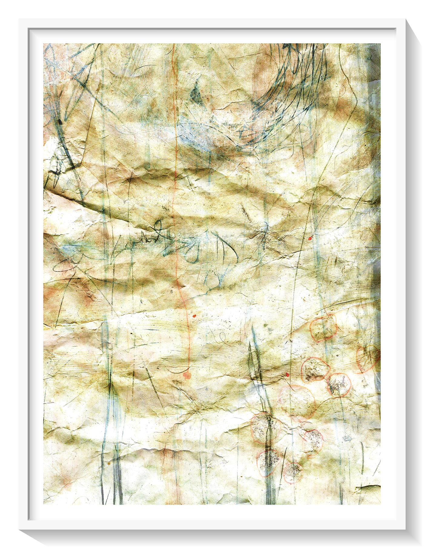 abstraction Sigiling Automatic Drawing skrying works on paper mixed media Drawing 