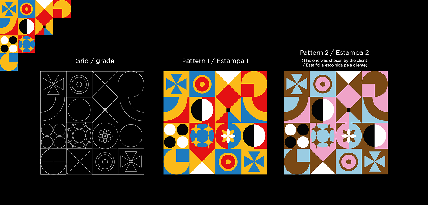 brand identity branding  graphic design  logo pattern