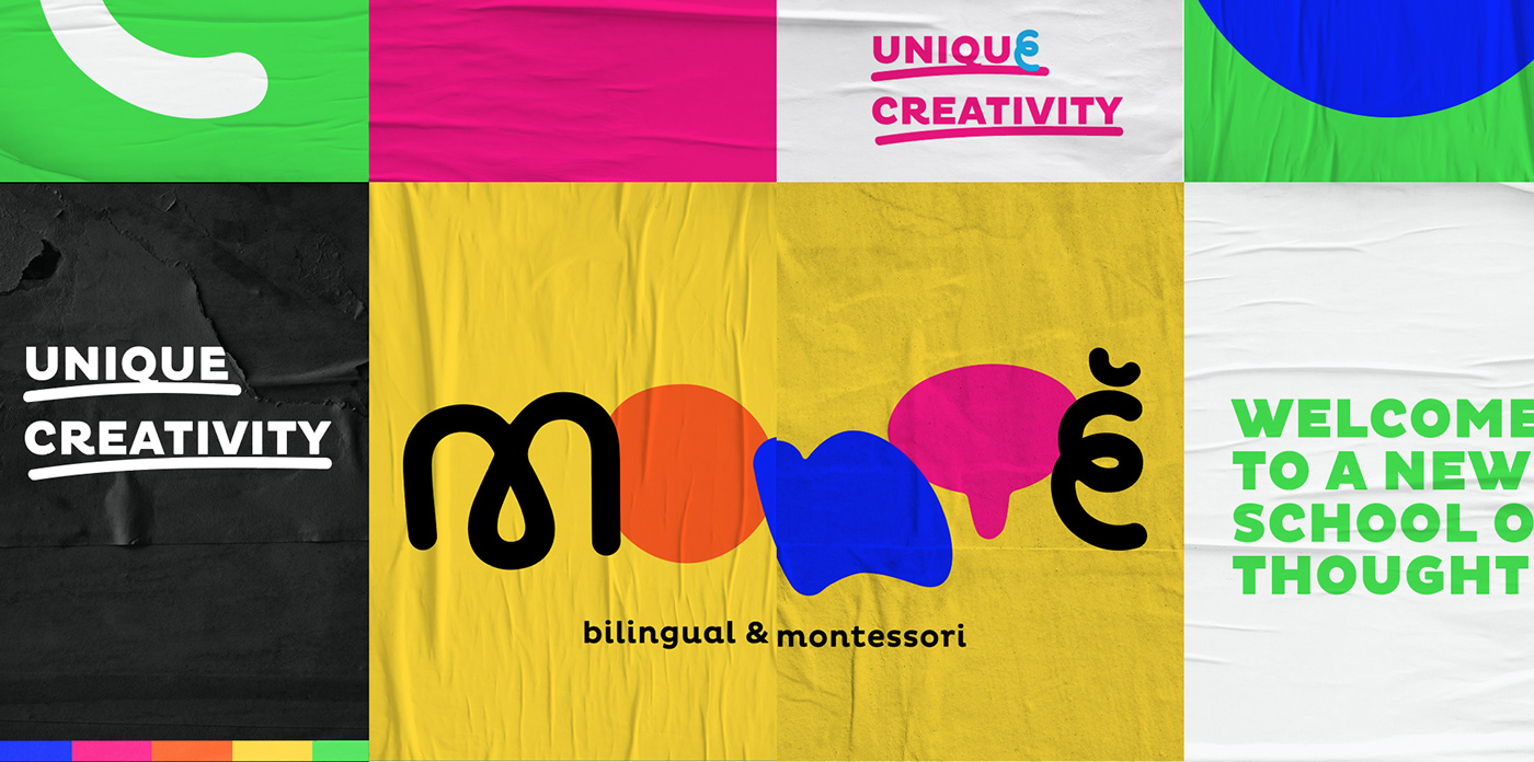 creative design school kids pantone identity brand Graphic Designer