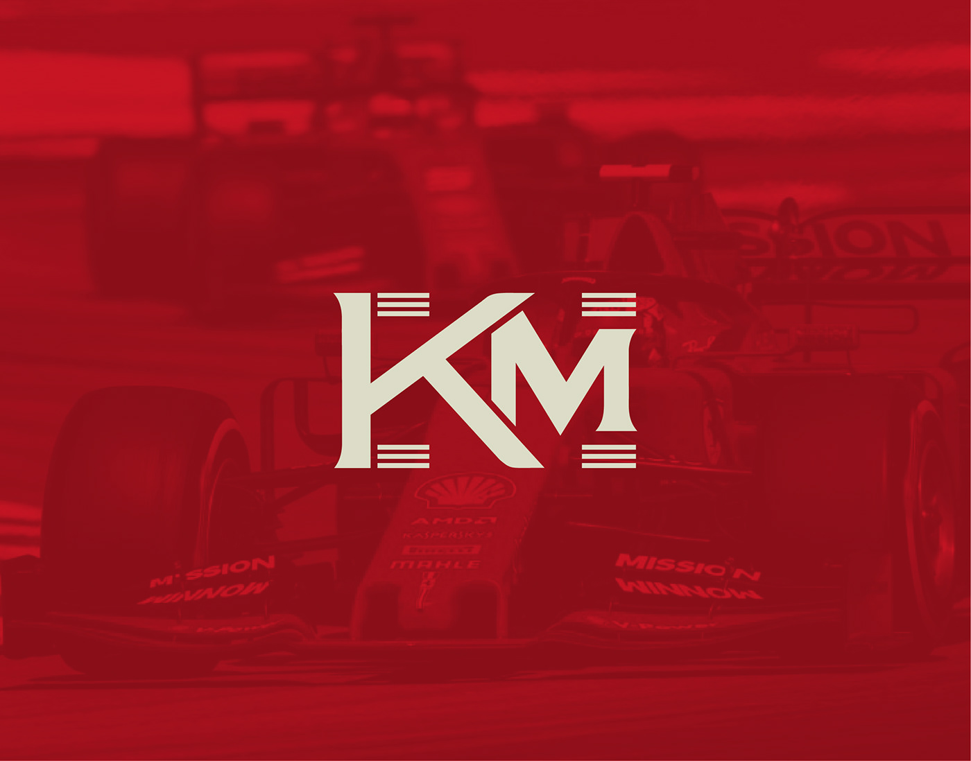branding  car Formula1 Km laiagubern logo mark Racing visual Motor