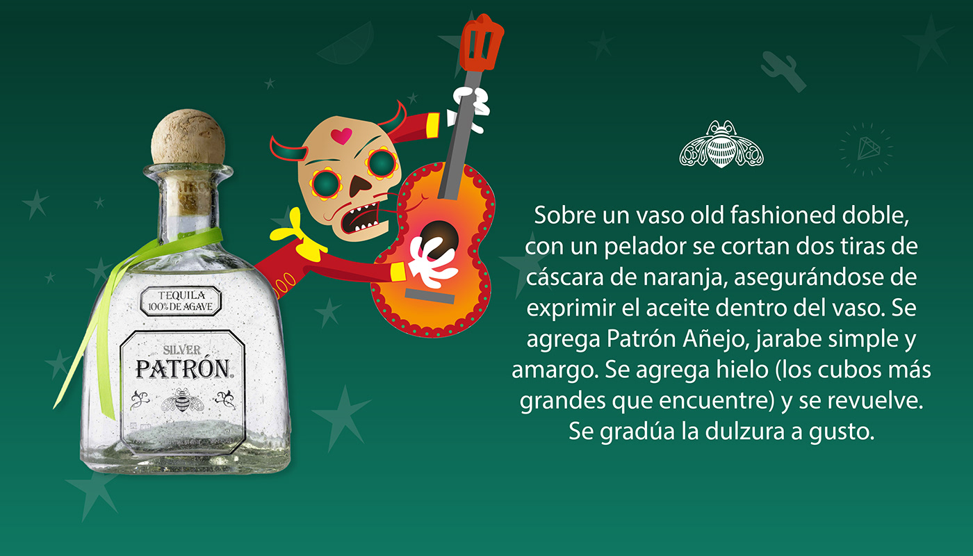 ilustracion vector Tequila calaca Dia De Muertos proyecto Proyecto personal