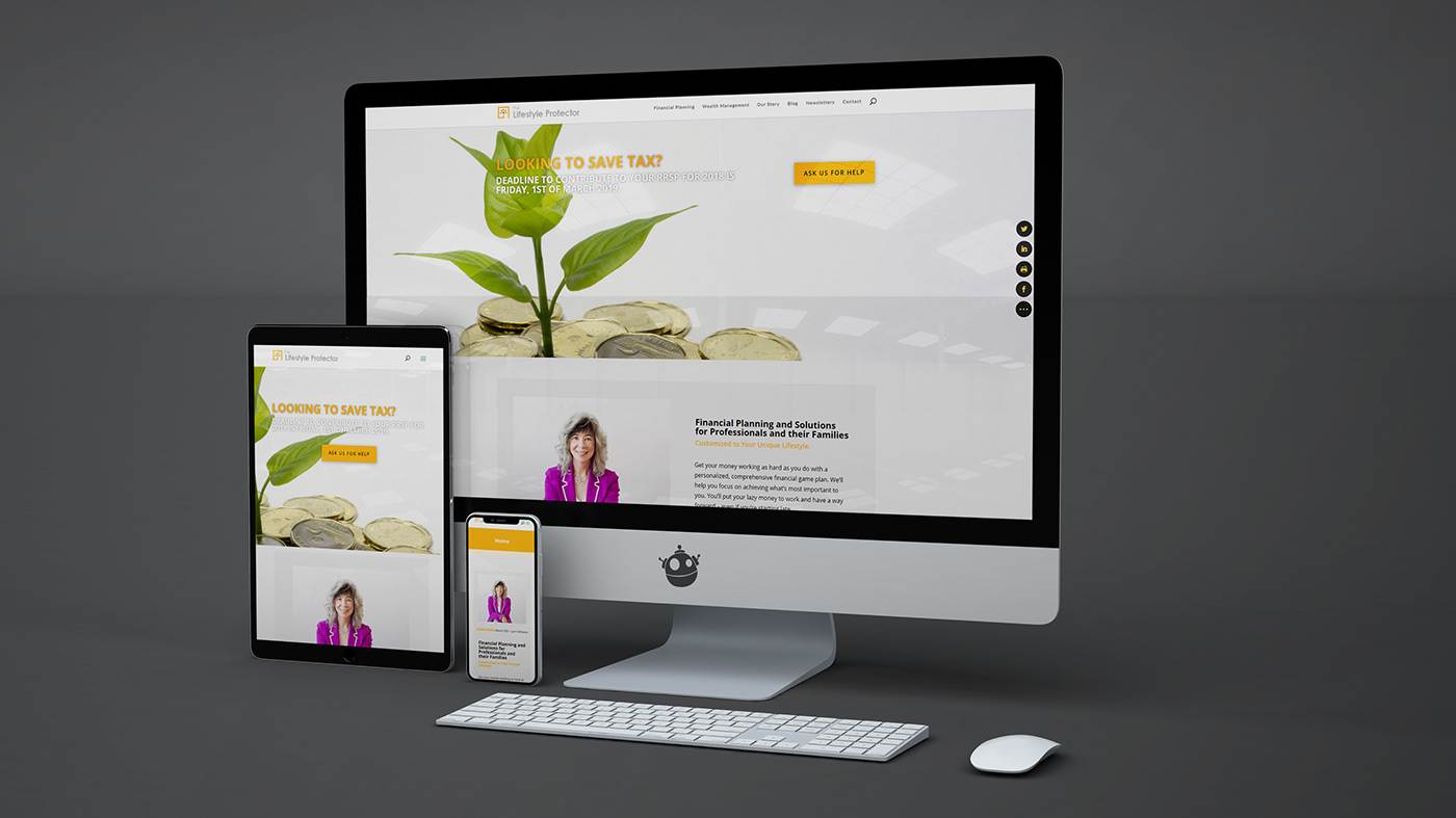 Monika Szucs feifei digital ltd vancouver BCIT new media Website White yellow