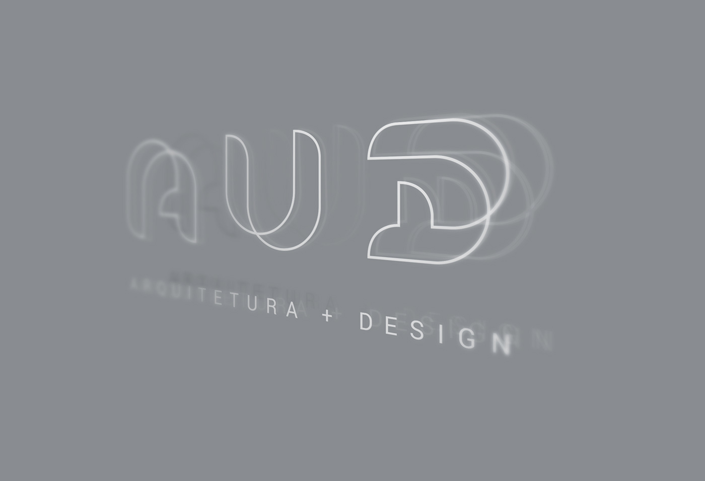 brand aud studio escritorio marca identidade visual logo Logotype Logo Design
