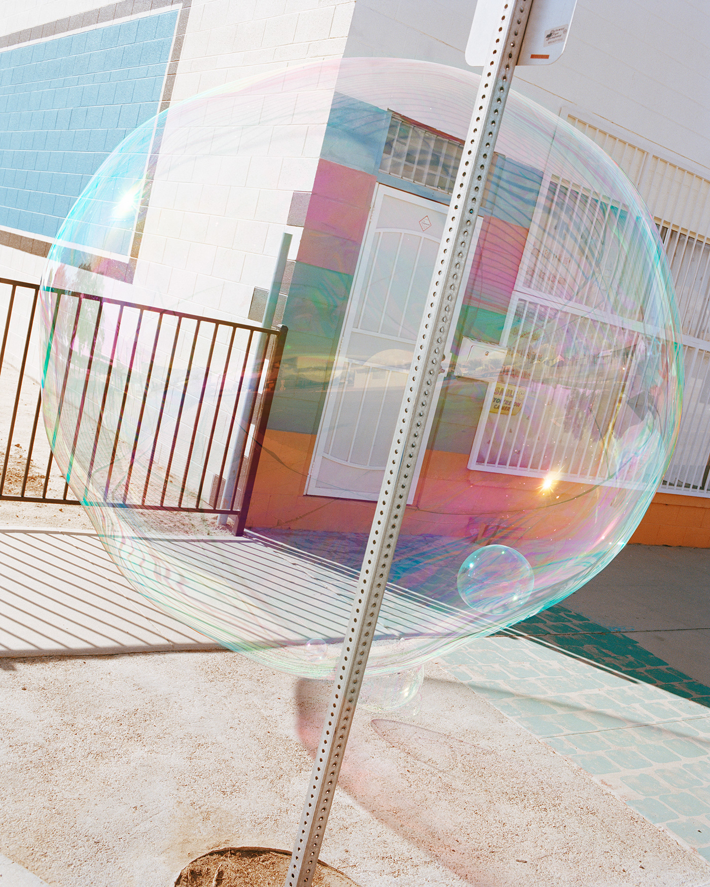 bubbles Playful Street CGI pastel