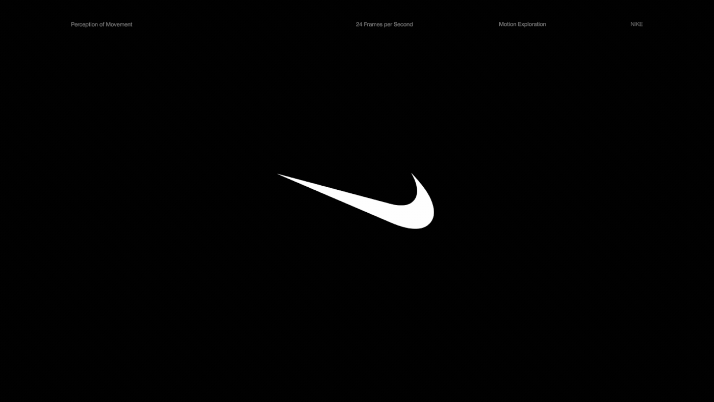 motion design Nike MoGraph logo animation Swoosh motion after effects gif Illustrator