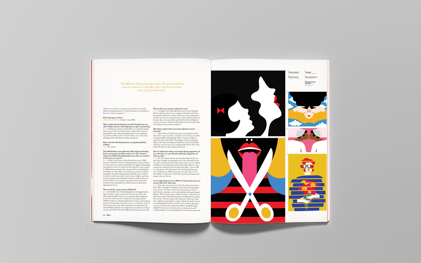 magazine editorial pagination editorial design  graphic design  art culture