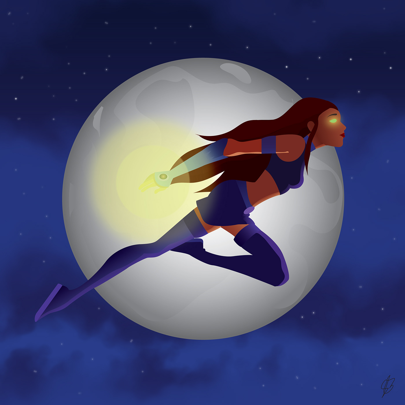 Cyborg Digital Art  digital illustration Drawing  fanart ILLUSTRATION  raven robin starfire Teen Titans