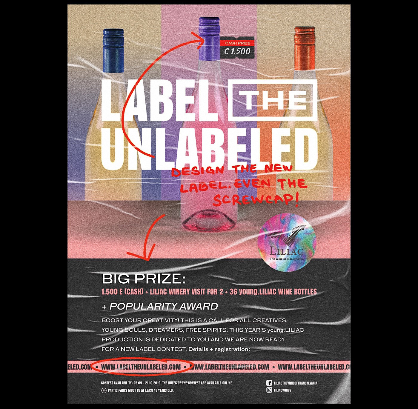 label the unlabeled liliac Cristi Ursea design contest romania