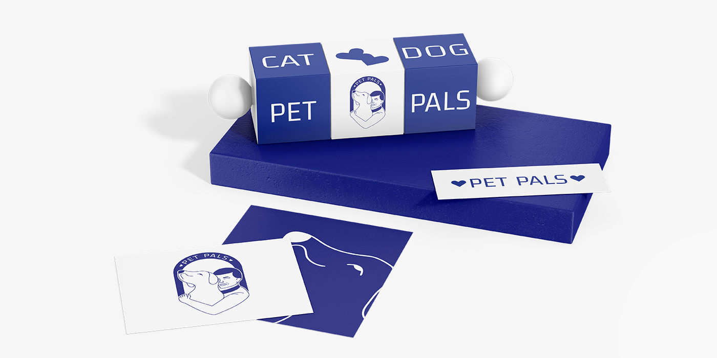 pets brand identity Logo Design petlogo animal visual identity Brand Design Cat dog